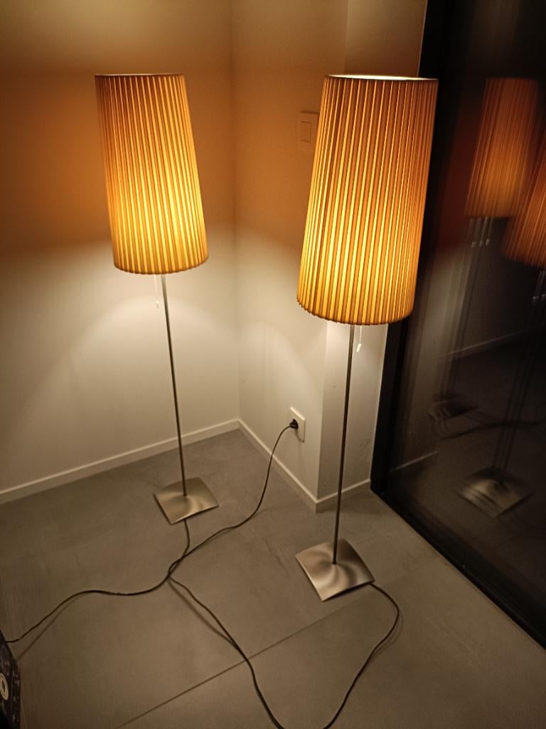 2 woonkamer Lampen, Huis en Inrichting, Lampen | Hanglampen, Ophalen, Gebruikt, 75 cm of meer