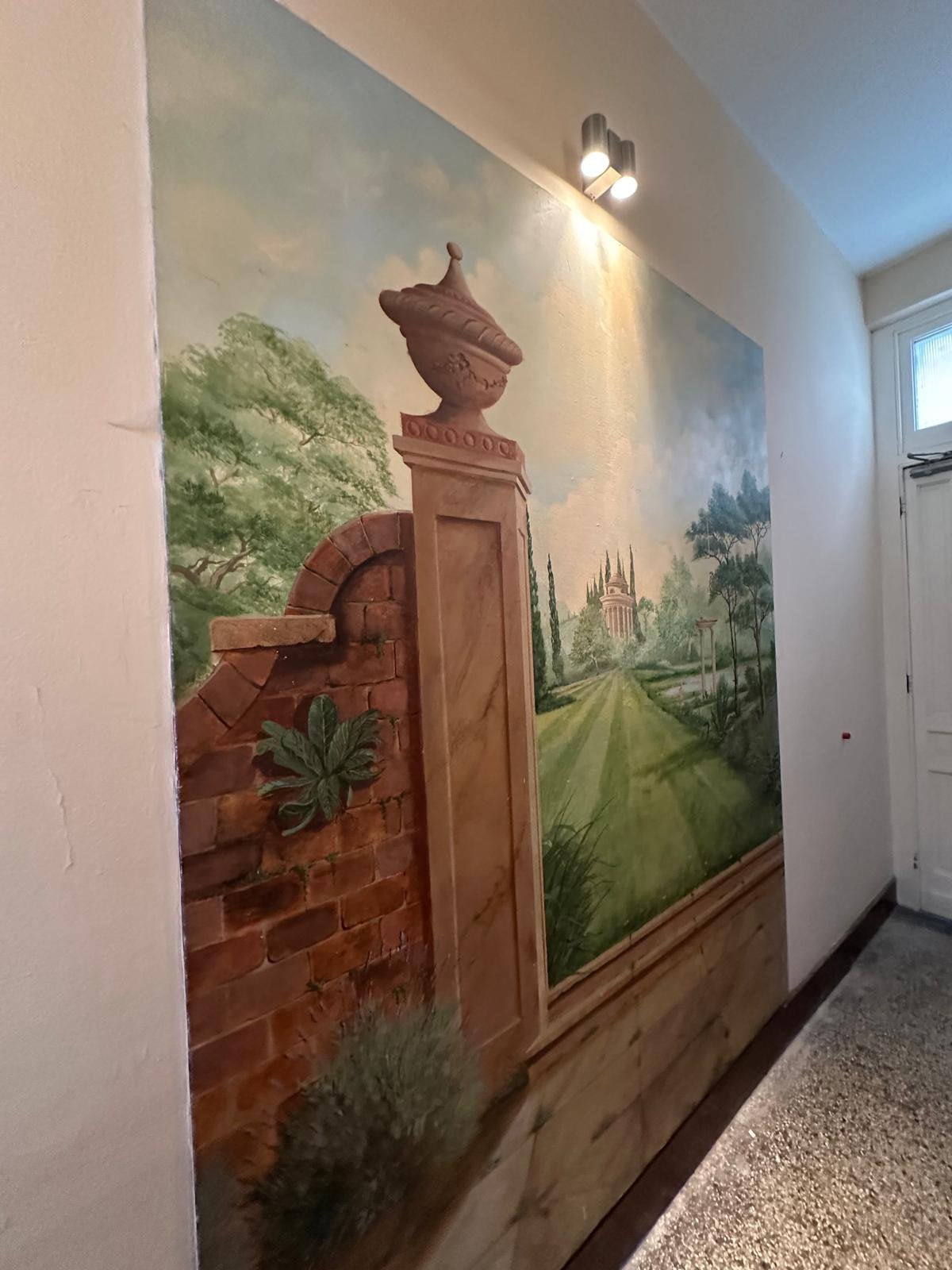 Set van 2 grote schilderijen op canvas op paneel, Ophalen