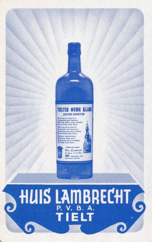 L 27 / S K LAMBRECHT TIELT PVBA, Ophalen of Verzenden, Nieuw, Speelkaart(en)