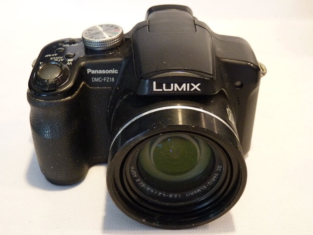 4x digitale bridgecamera: Panasonic Lumix en Kodak, Panasonic, Accu, 10 megapixels, Ophalen of Verzenden