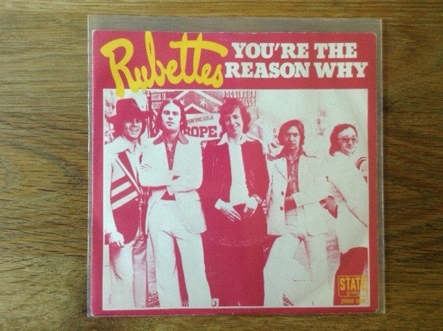 single rubettes, Enlèvement ou Envoi, Rock et Metal, Housse de protection extérieure, 7 inch
