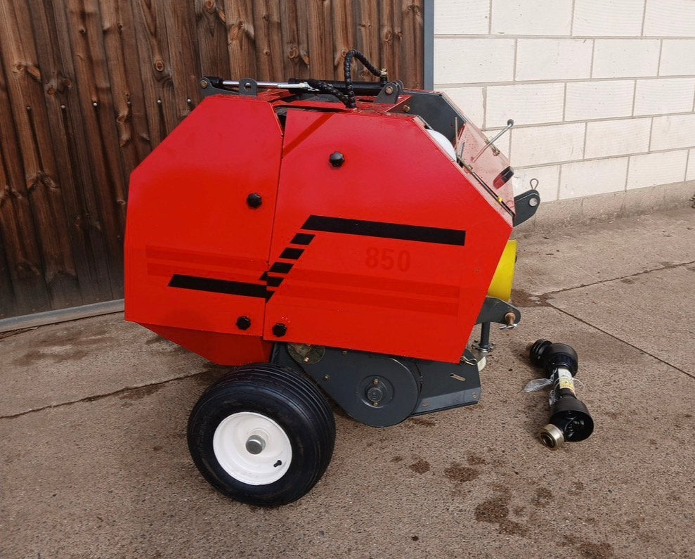 Minibalenpers voor Minitractor, Ophalen