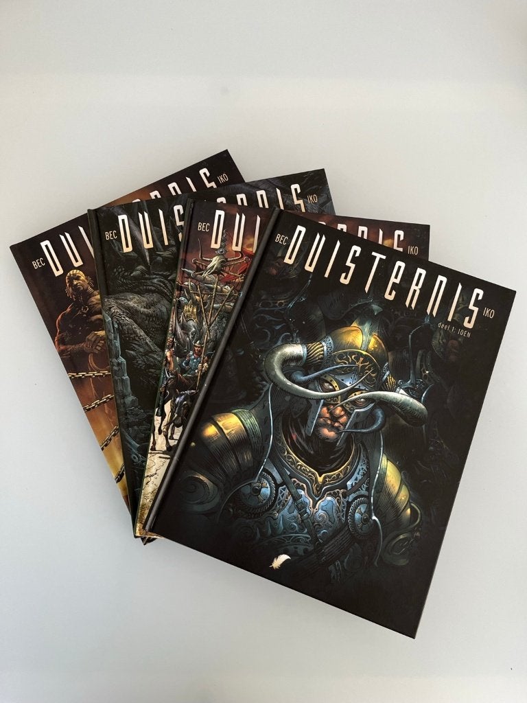 Duisternis 1-4 – Bec & Iko – Daedalus hardcovers, Gelezen, Christophe Bec, Ophalen of Verzenden, Meerdere stripboeken