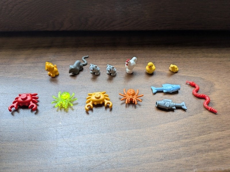 lego figurines - petits animaux, Enlèvement, Utilisé, Lego