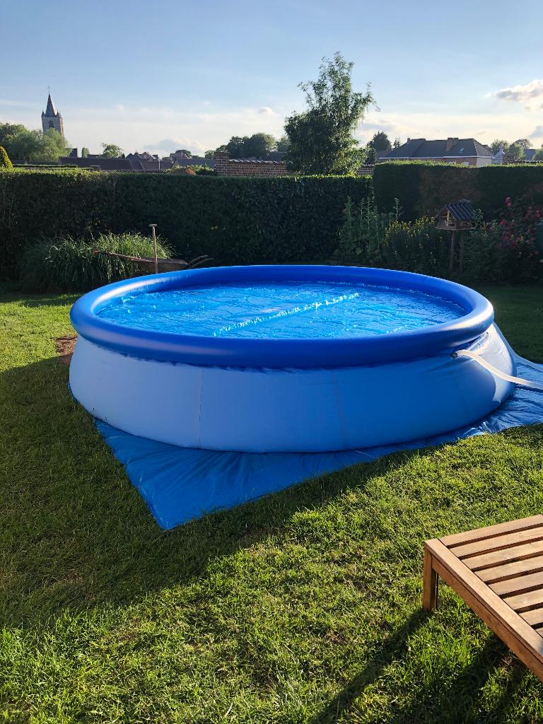 ZWEMBAD, Ophalen, 80 tot 120 cm, Rond, Zo goed als nieuw