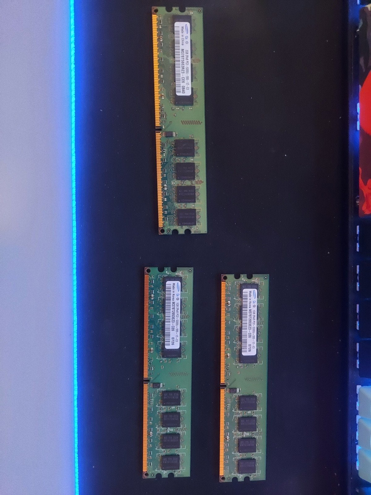 4GB DDR2 RAM PC2-5300, Computers en Software, Ophalen, Zo goed als nieuw, DDR2, Desktop