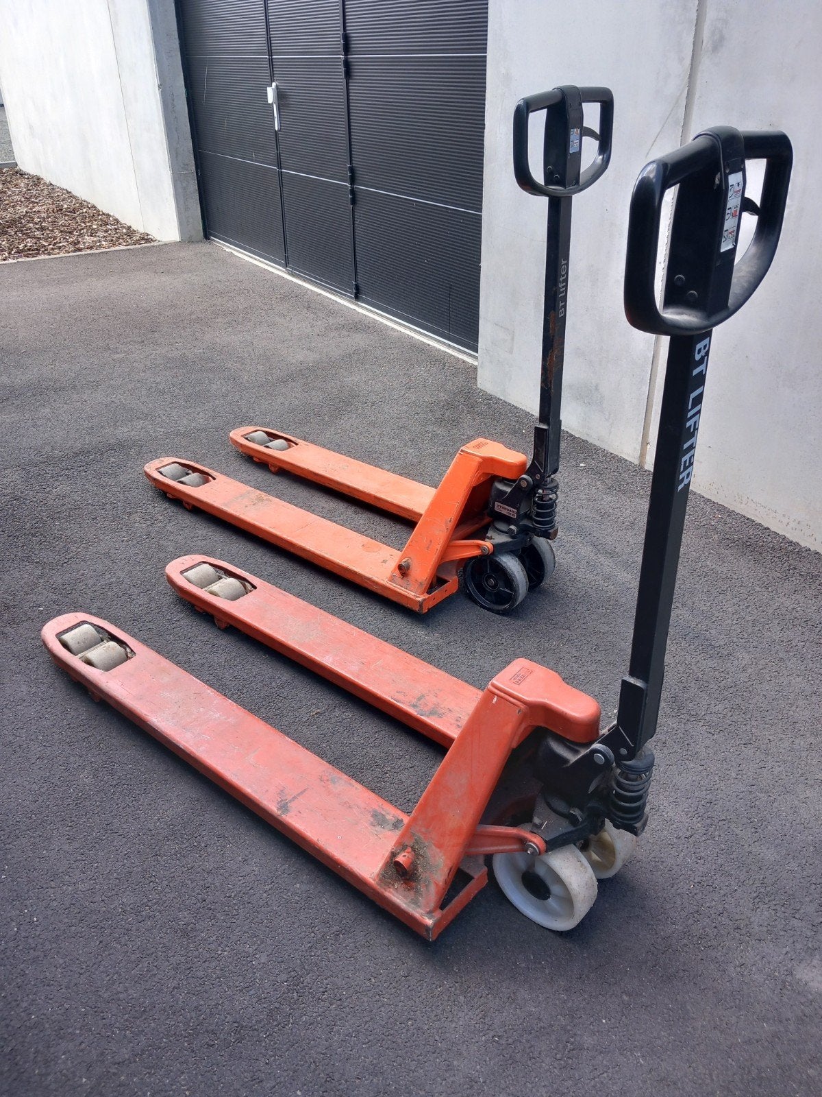 BT Lifter transpallet, Ophalen