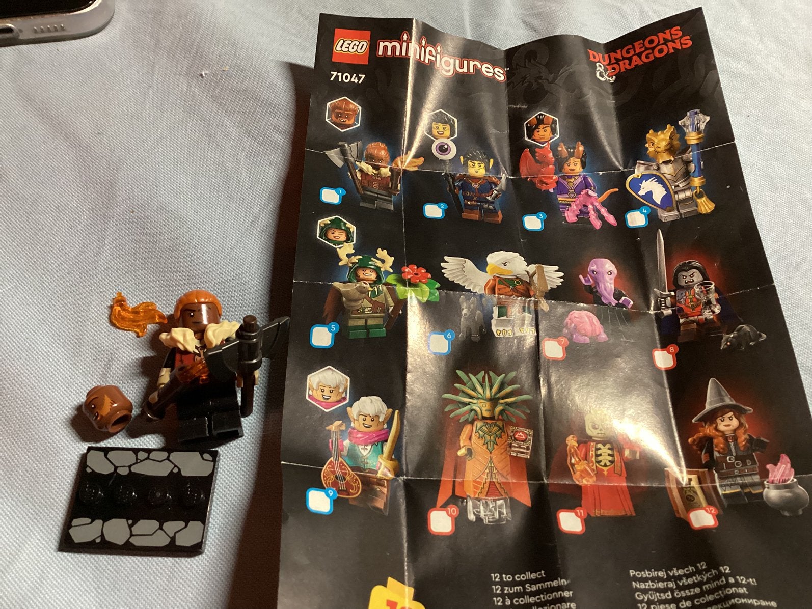 Lego mini figuurtje 71047, Ophalen of Verzenden, Zo goed als nieuw, Compleet, Lego