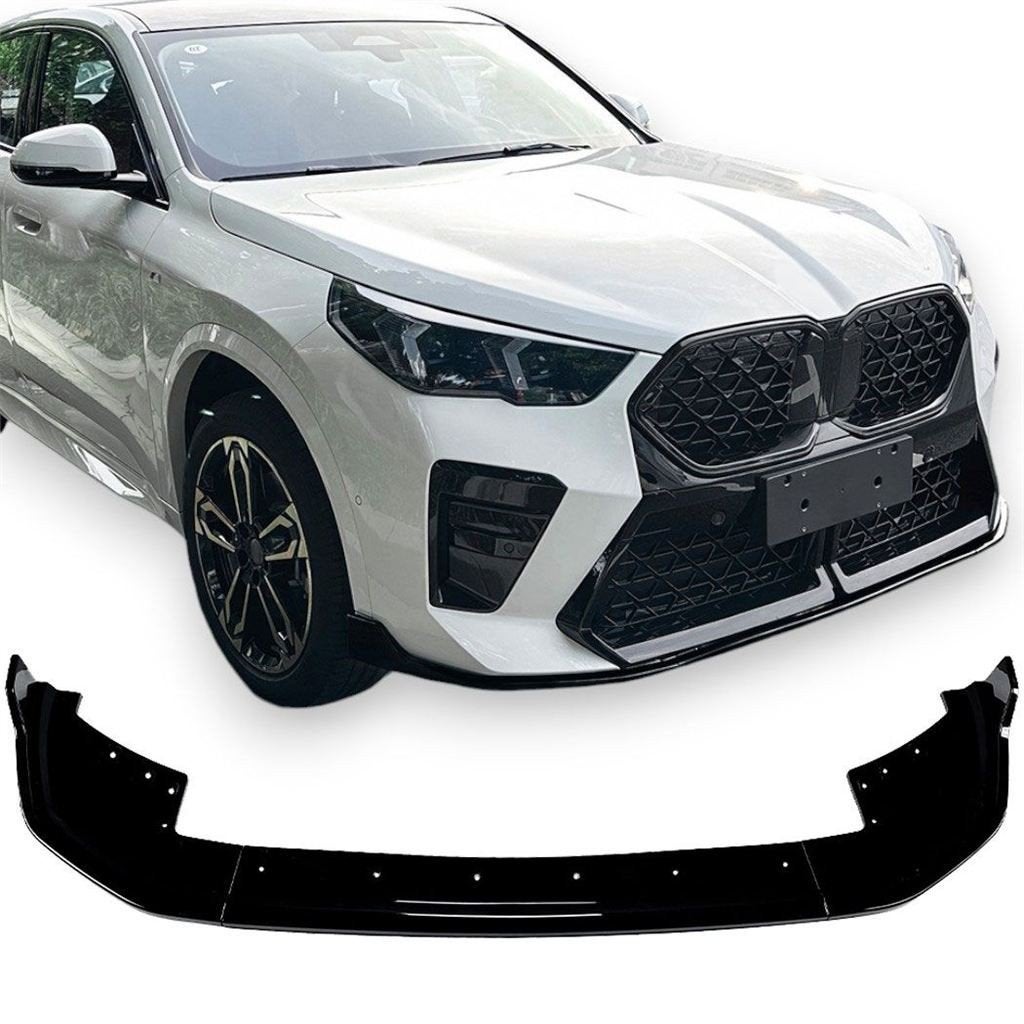 Bumper Spoiler Glans Zwart Voor Bmw X1 U11 M Pack, Verzenden