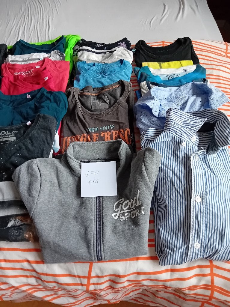Jongens kleren, Ophalen
