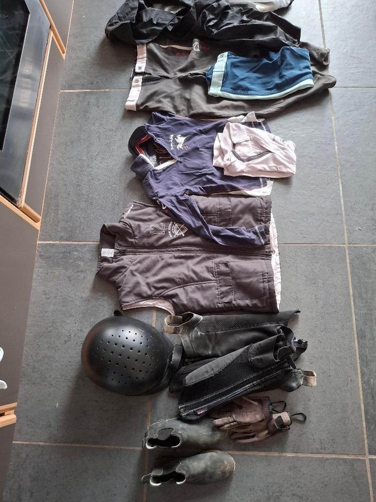 Affaires équitation, Dieren en Toebehoren, Paardrijkleding, Gebruikt, Kinderen, Overige typen, Recreatie, Ophalen