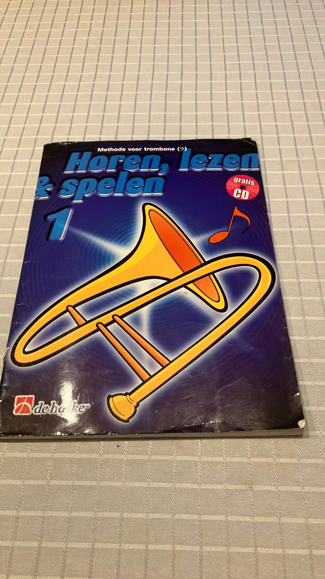 Muziekboek voor trombone, Musique & Instruments, Enlèvement, Utilisé, Trombone