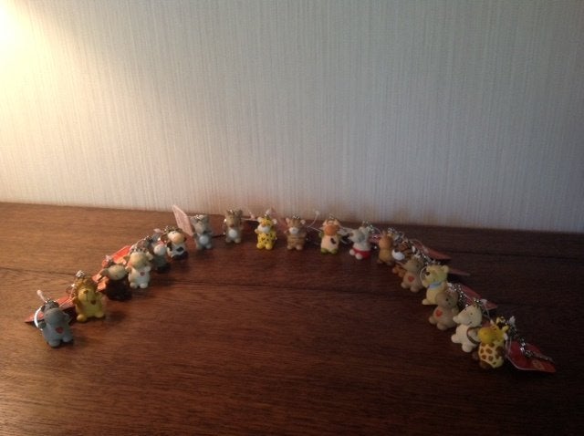Sleutelhangers "Keyfriends"( verzameling19 stuks), Ophalen of Verzenden, Nieuw, Knuffel of Figuurtje