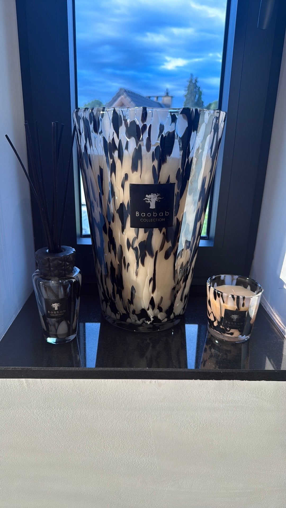 Ensemble Baobab - bougies et diffuseur de parfum, Maison & Meubles, Accessoires pour la Maison | Bougeoirs & Bougies, Comme neuf