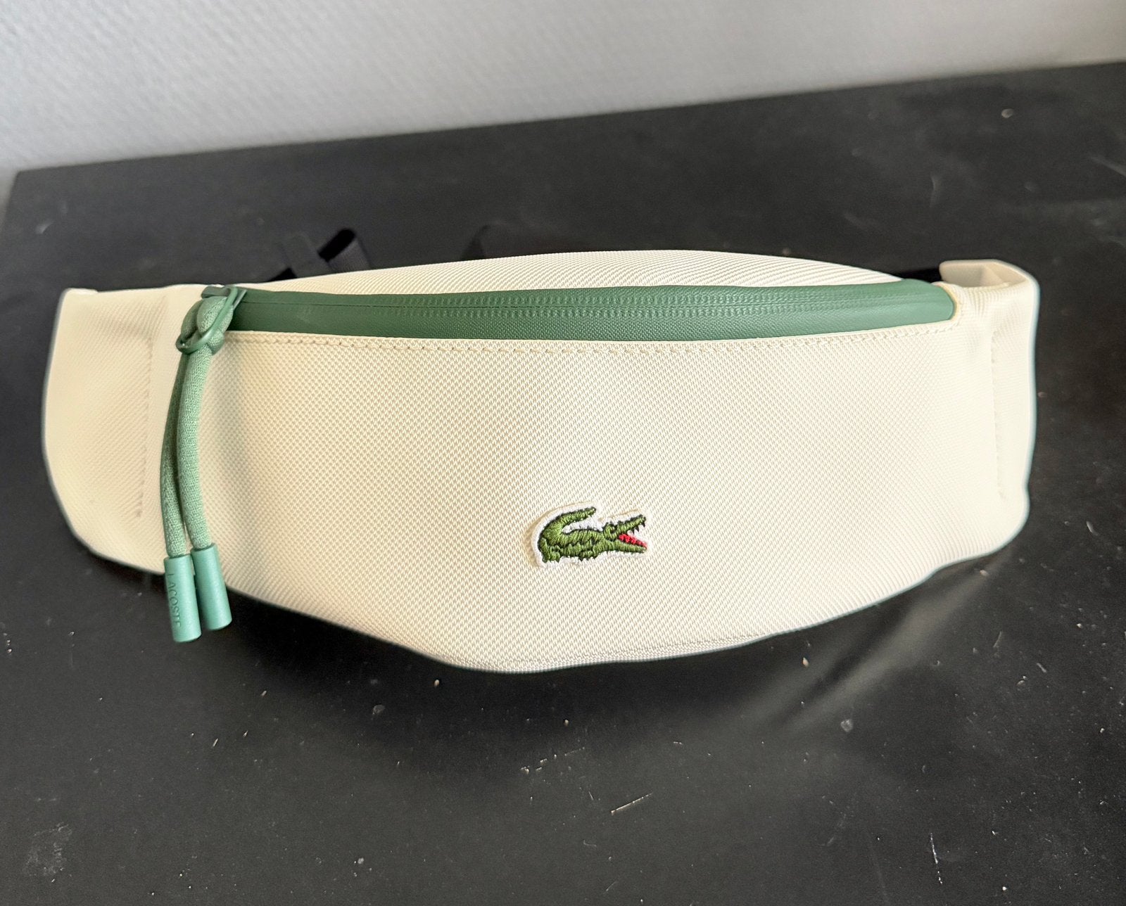 Lacoste LCST zippé, Enlèvement ou Envoi, Comme neuf, Vert