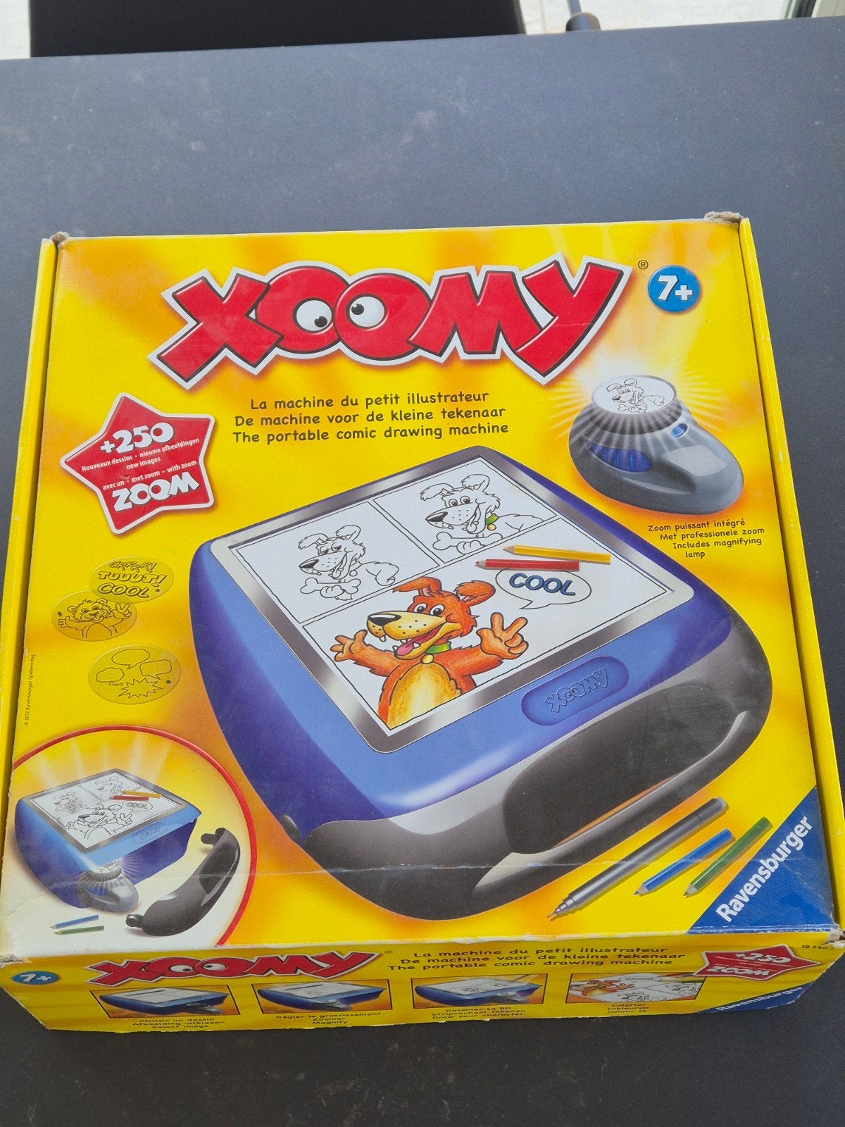 Xoomy tekentoestel, Ophalen, Gebruikt, Met licht