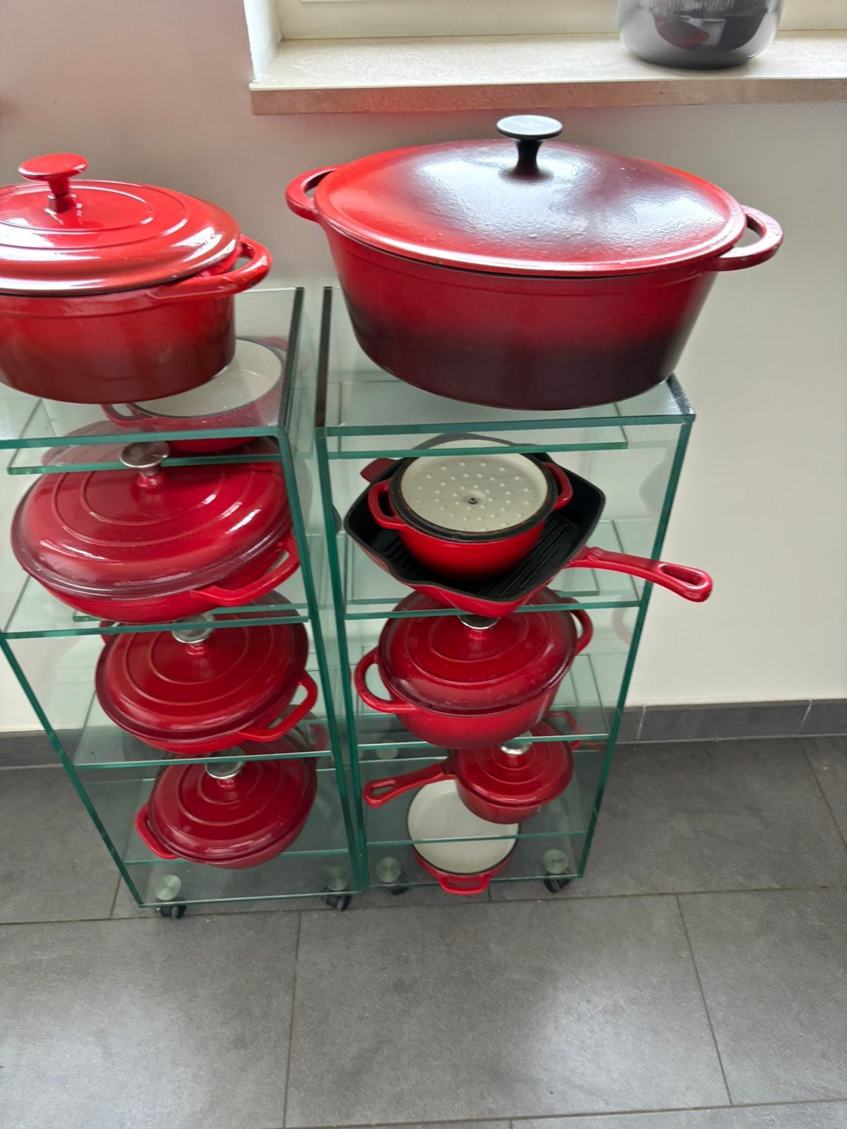 Gietijzeren kookpotten - elk 20eur., Ophalen, Gebruikt