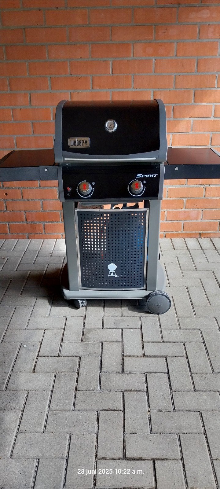Barbecue à gaz WEBER, Enlèvement