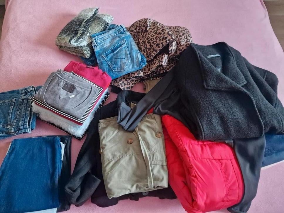 Groot pakket meisjes winter kleding maat 164/170 , XS-S, Ophalen, Zo goed als nieuw, Maat 164