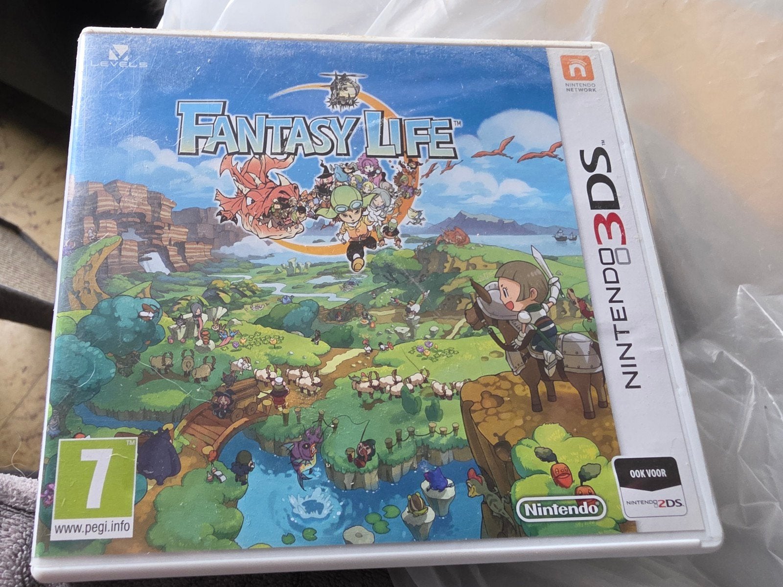 nintendo 3DS fantasy life, Games en Spelcomputers, Ophalen of Verzenden, Vechten, Vanaf 12 jaar