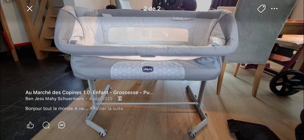 Cododo chicco, Enlèvement, Comme neuf, Berceau