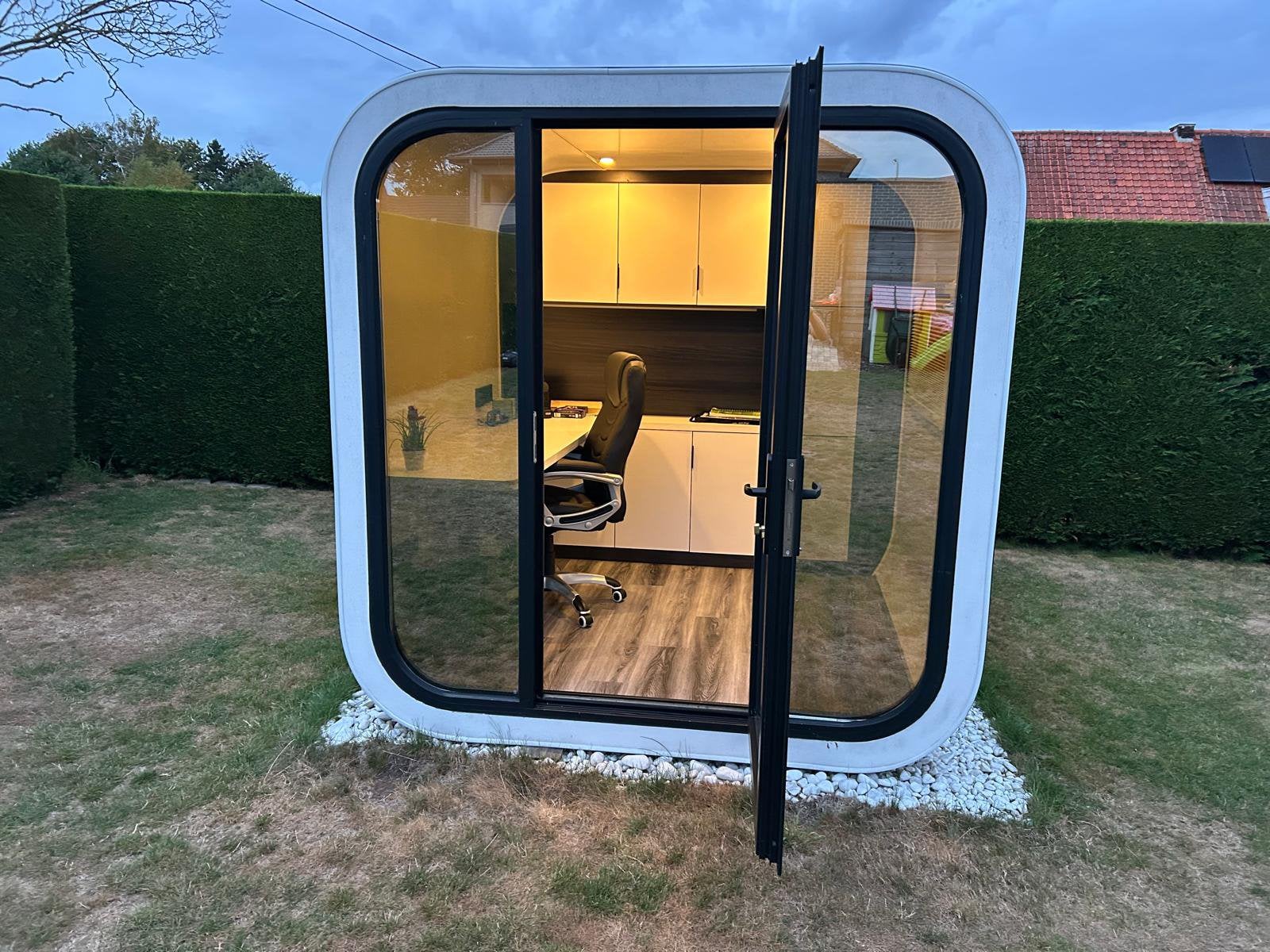 volledig ingerichte mobiele kantoorunit (6,25 m²) – Zulte, Immo, Appartements & Studios à louer, 50 m² ou plus, Province de Namur