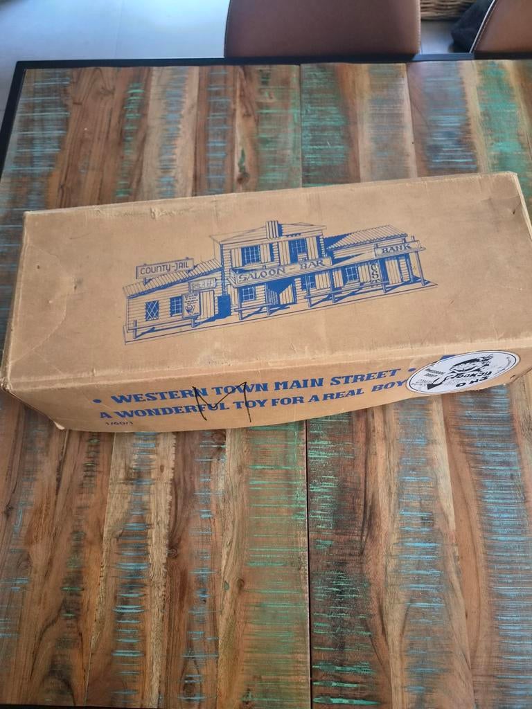 Vintage western Town jaren 50  zoldervondst, Ophalen