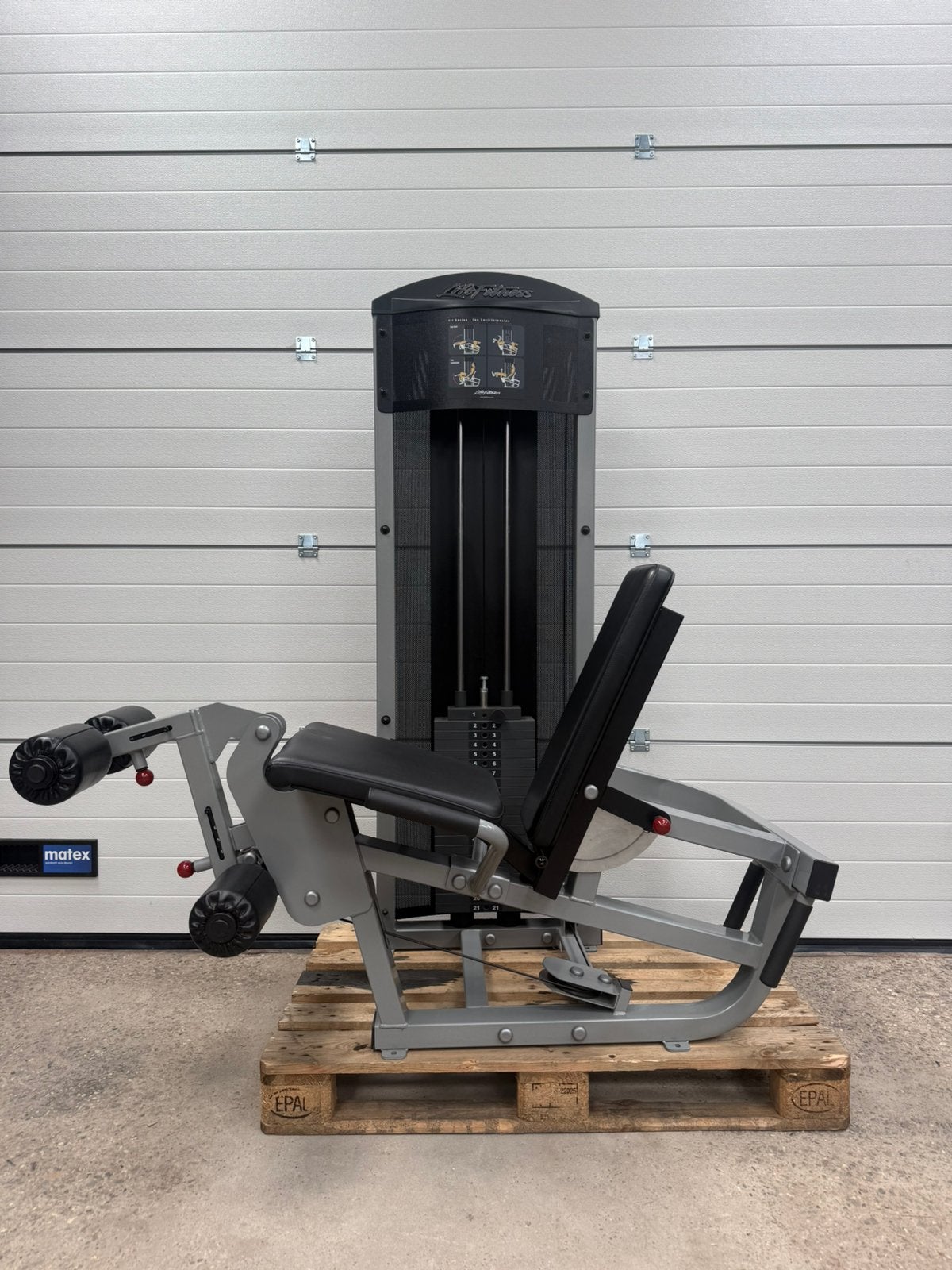 Life fitness leg extension / leg curl / combi / gym, Enlèvement