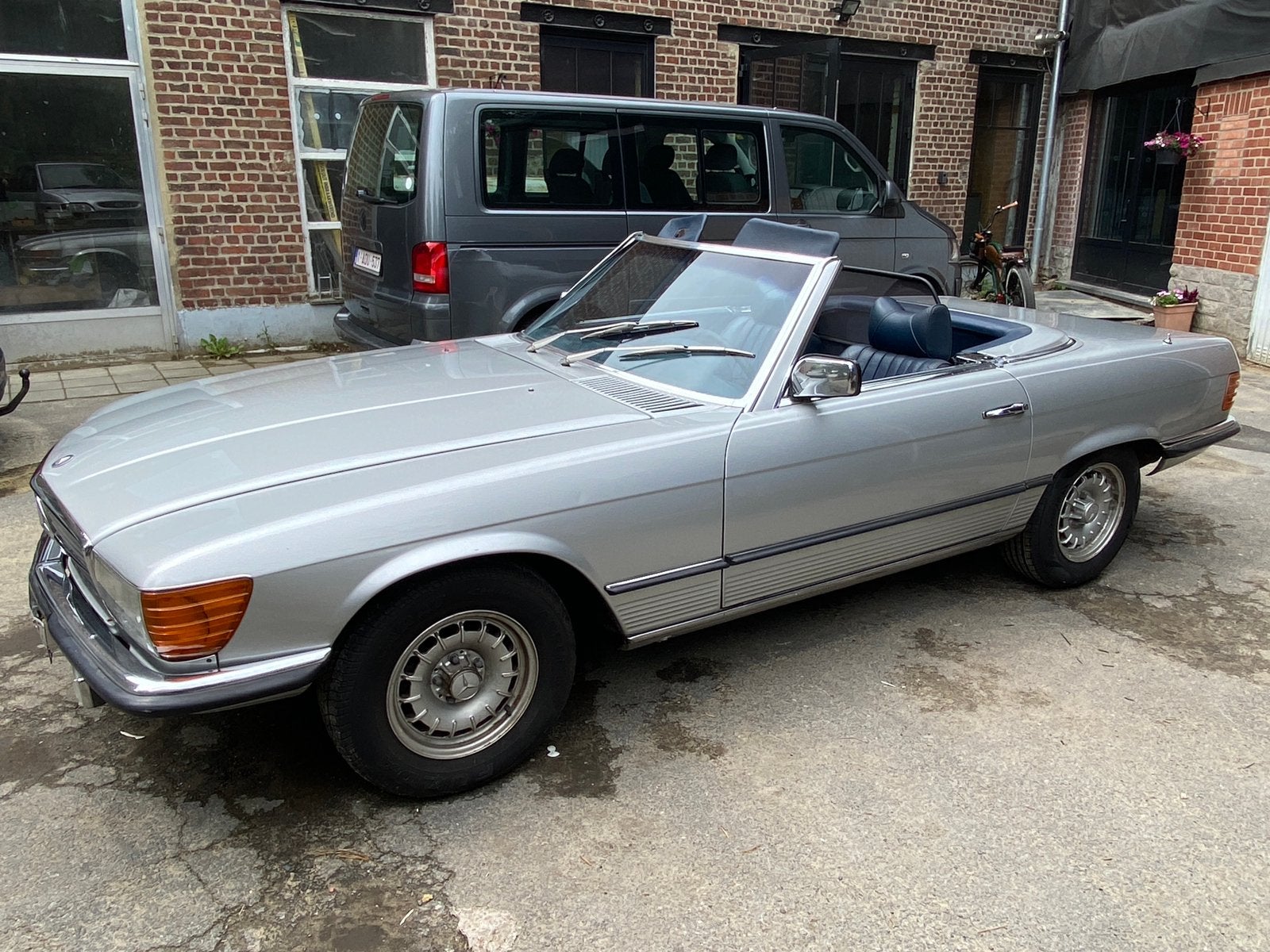 Mercedes SL350 capote souple et rigide, Auto's, Automaat, Lederen bekleding, Achterwielaandrijving, 8 cilinders