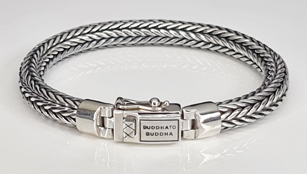 Buddha to Buddha Ellen armband met €150 KORTING, Handtassen en Accessoires, Armbanden, Ophalen of Verzenden, Nieuw, Zilver, Zilver
