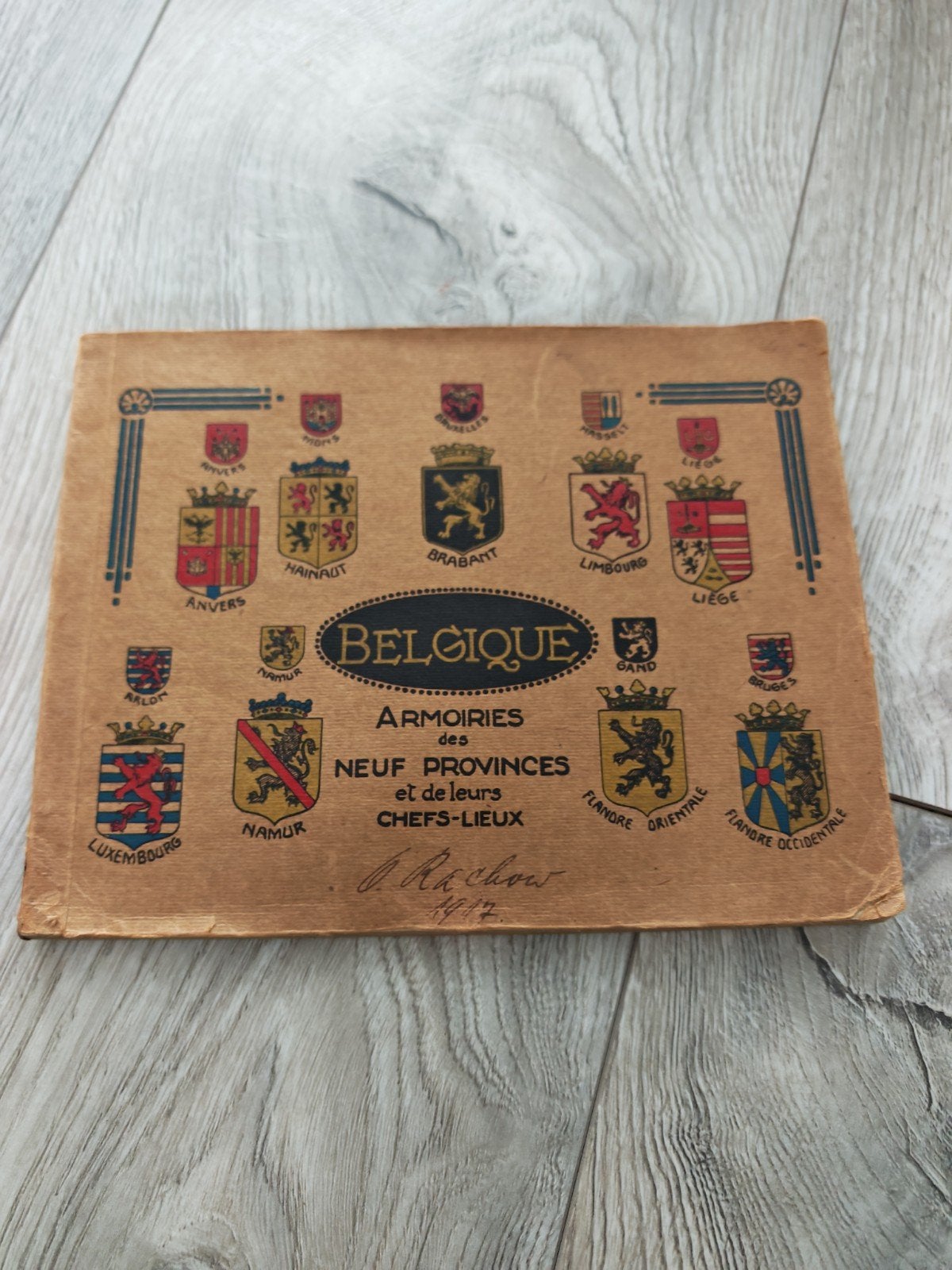 Antiek Belgisch fotoalbum – ca. 50 stadsgezichten – Ern. Thi, Antiek en Kunst, Ophalen of Verzenden