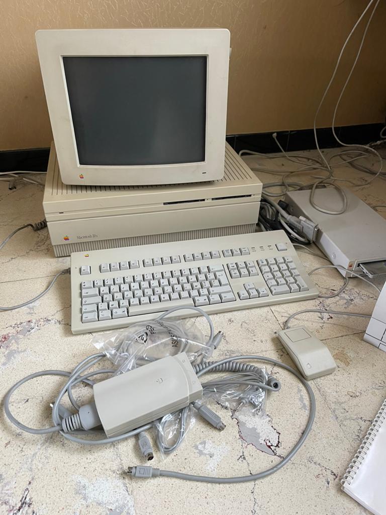 Vintage Apple Macintosh IIfx - 1990, Ophalen