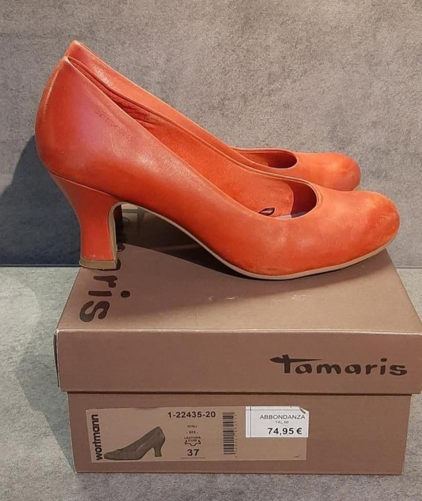 Tamaris/maat 37, Kleding | Dames, Tamaris, Ophalen of Verzenden, Zo goed als nieuw, Rood