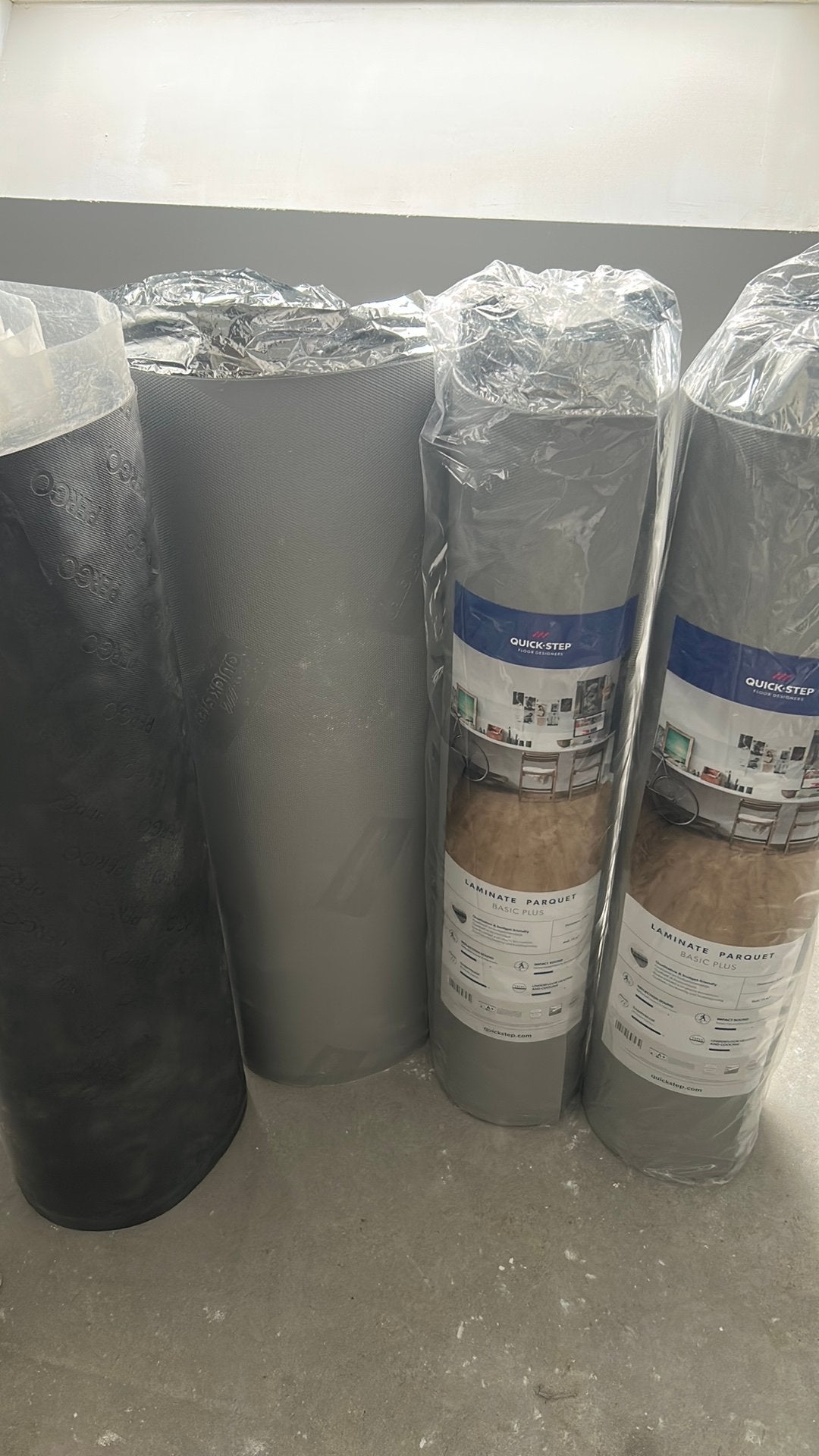 Sous-couche quick step, Neuf, Gris, 25 à 50 m², Enlèvement