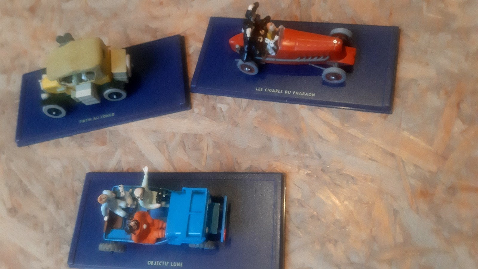 3 voitures Tintin, Verzamelen, Ophalen of Verzenden, Kuifje