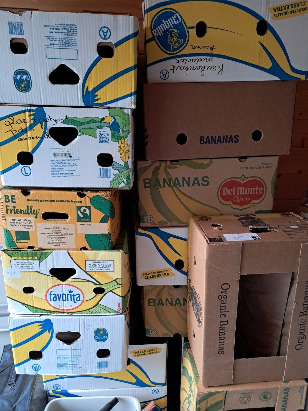 bananedozen, Doe-het-zelf en Bouw, Ophalen