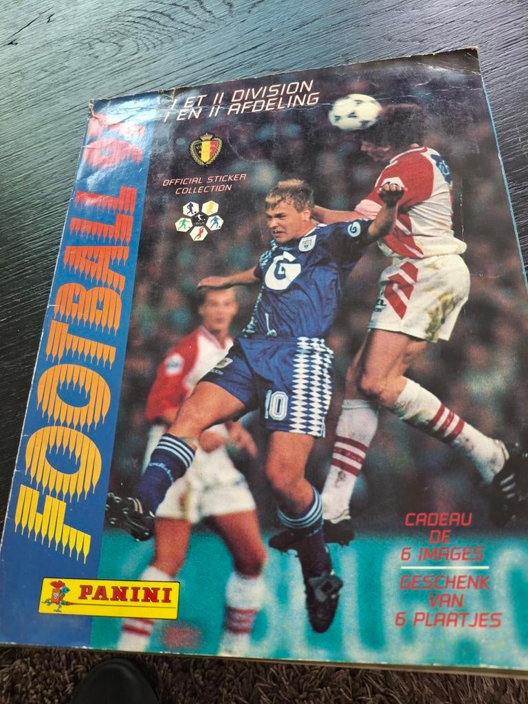 Panini stickerboek  football 97, Ophalen of Verzenden