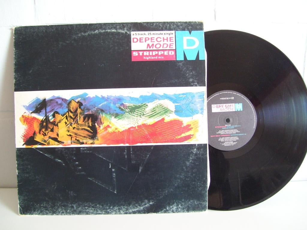 DEPECHE MODE  stripped ( highland mix ), 12 pouces, Pressage original, 1980 - 1989, Enlèvement