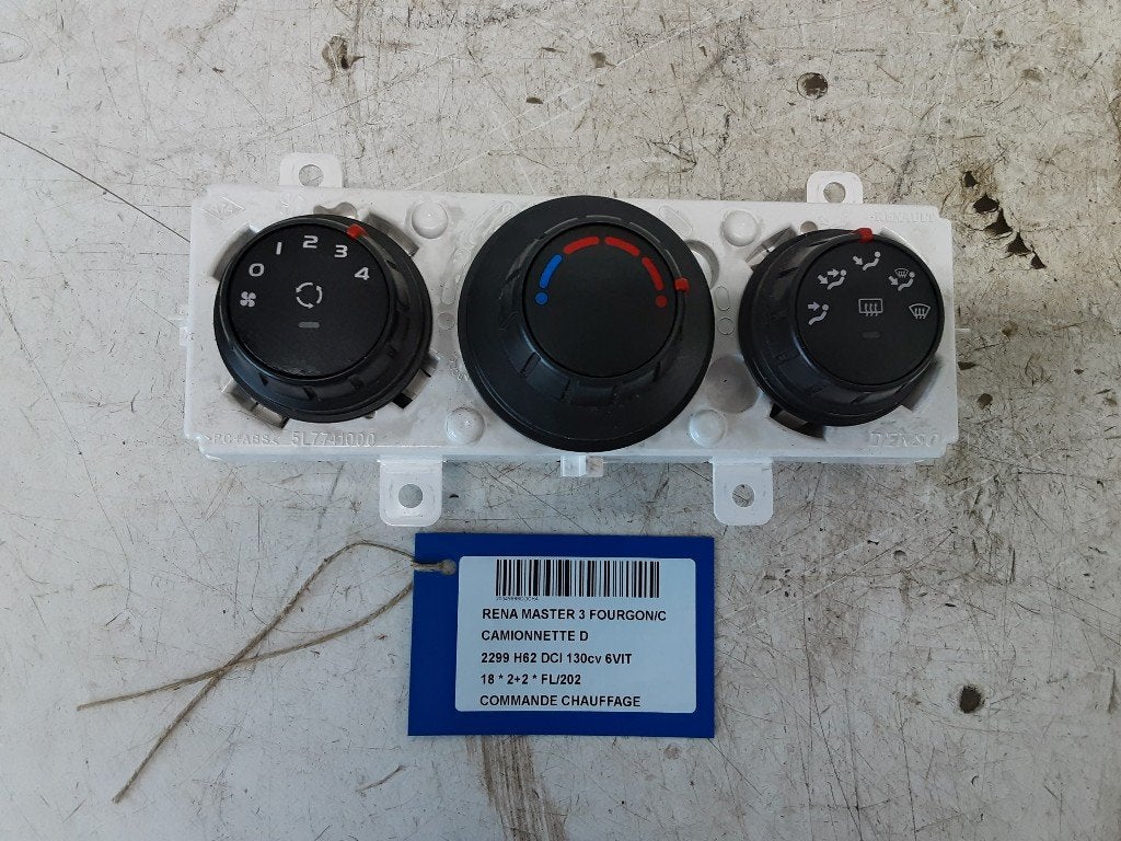 BEDIENINGSPANEEL VERWARMING Renault (275700007R), Gebruikt, Renault