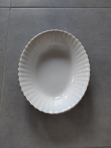 Royal Albert Val d'Or Ovale groenteschaal 23cm, Antiek en Kunst, Ophalen