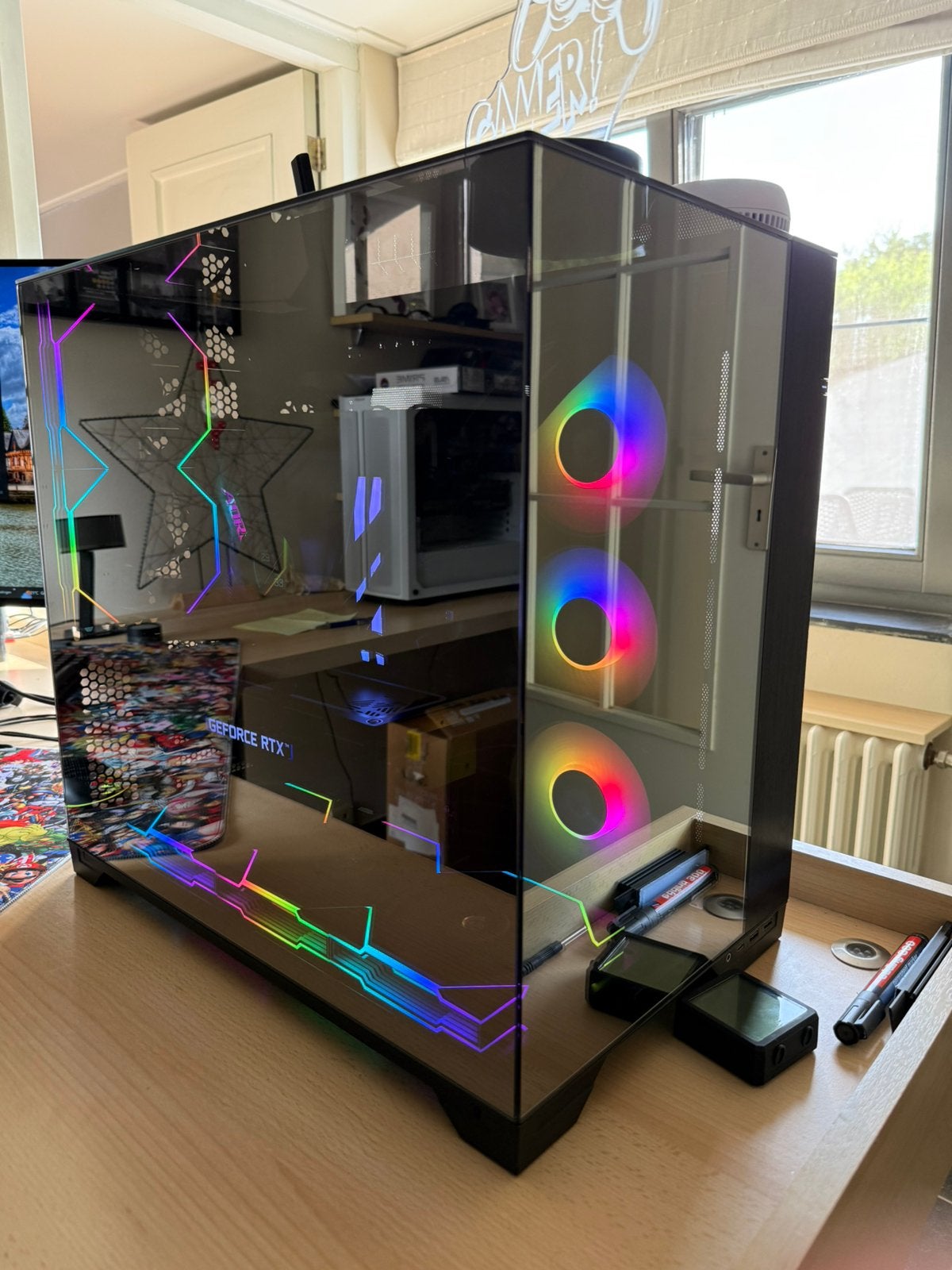Top game pc i9 14900k rtx 4080 32gb 2tb ssd, Computers en Software, Desktop Pc's, Ophalen, Zo goed als nieuw, SSD
