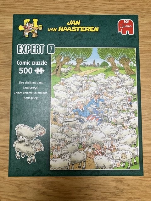 Jan van Haasteren puzzel expert, Ophalen of Verzenden, 500 t/m 1500 stukjes, Zo goed als nieuw, Legpuzzel