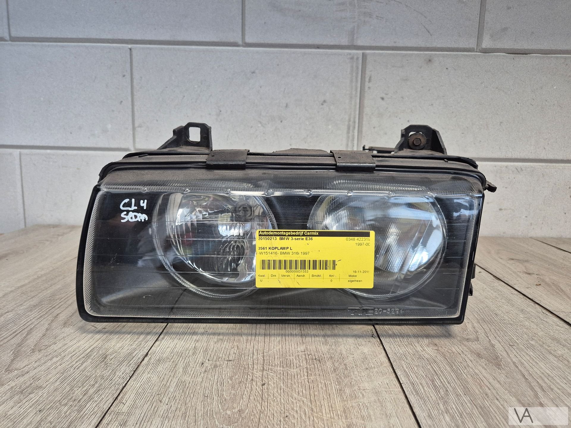 Koplamp links van BMW 3 serie E36 1990 -1998 nette staat €40, Gebruikt, -, -, Ophalen of Verzenden