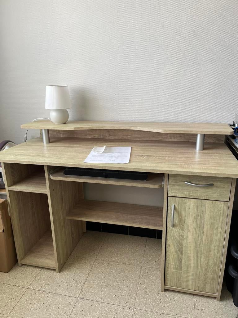 beuk kleur,, Maison & Meubles, Bureaux, Autres marques, Bureau d'ordinateur, 120 cm, 50 cm