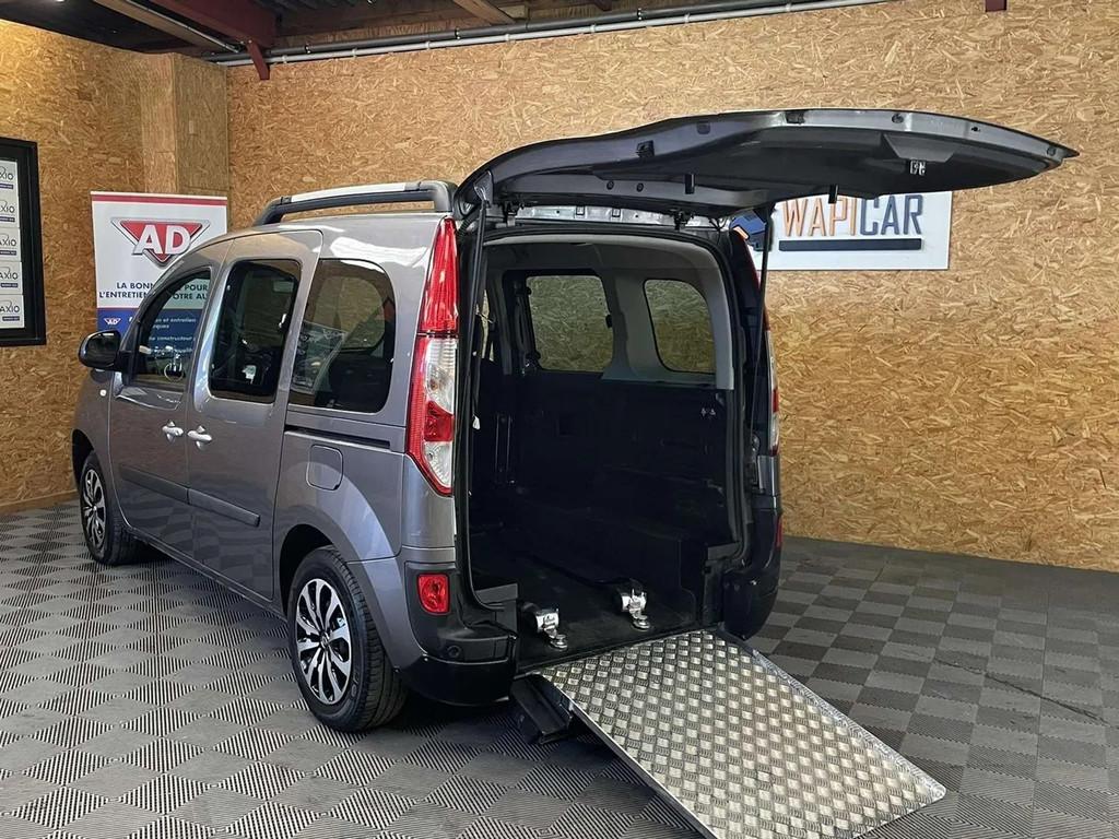 Renault Kangoo 1.5dCi tpmr * rampe d'accès *, https://public.car-pass.be/vhr/759f4d67-2ab5-4820-8ae3-1fe5a3968a10, Argent ou Gris