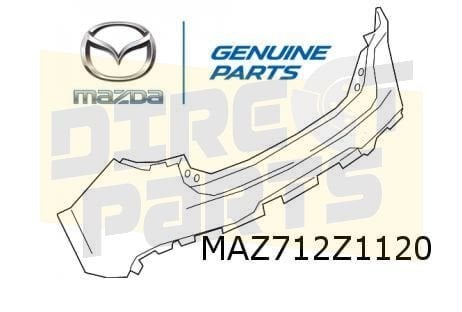 Mazda 3 (3/19-) achterbumper (te spuiten) Origineel! BCKN502, -, Verzenden, -, Nieuw