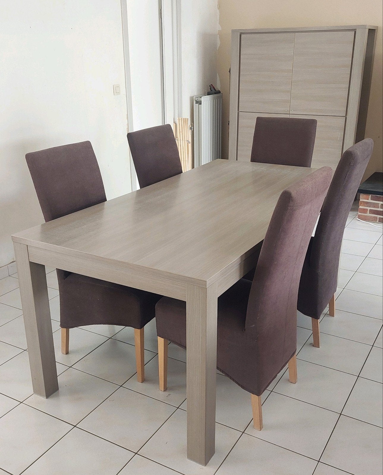 eetkamer set, Enlèvement, Utilisé