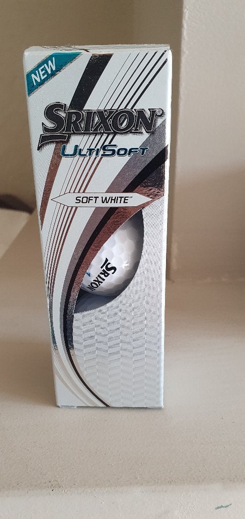 SRIXON Ulti Soft - 3 Golfballen, Sport en Fitness, Golf, Ophalen, Nieuw, Bal(len), Overige merken