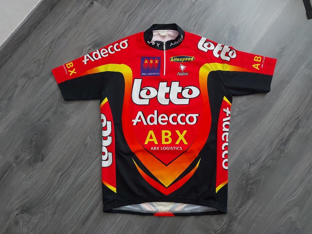 Maillot de vélo Lotto Adecco ABX, Enlèvement ou Envoi, L