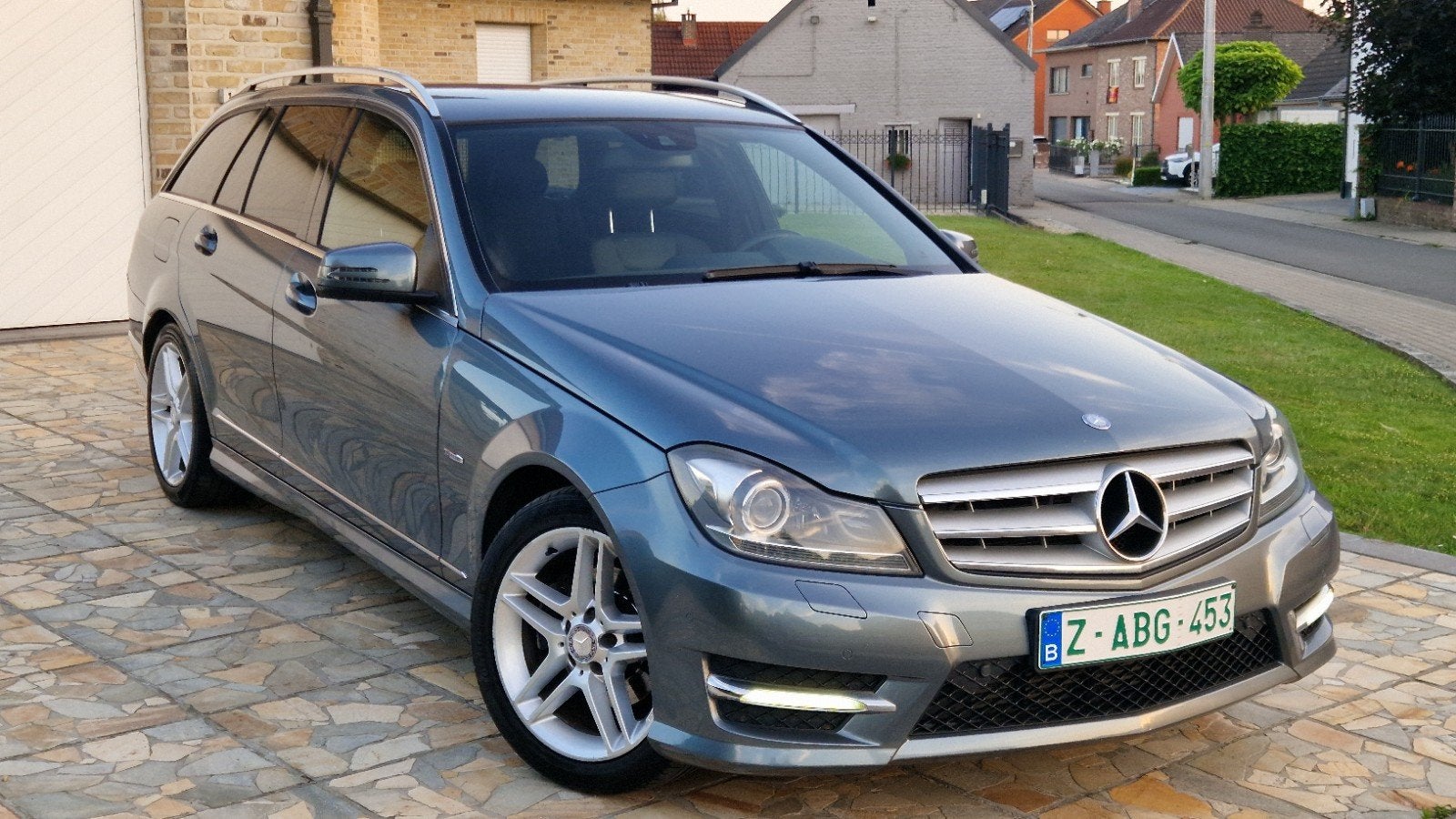 Mercedes C180 cdi facift met amg pack 2de eig, Auto's, 100 kW, Euro 5, Navigatiesysteem, 4 cilinders